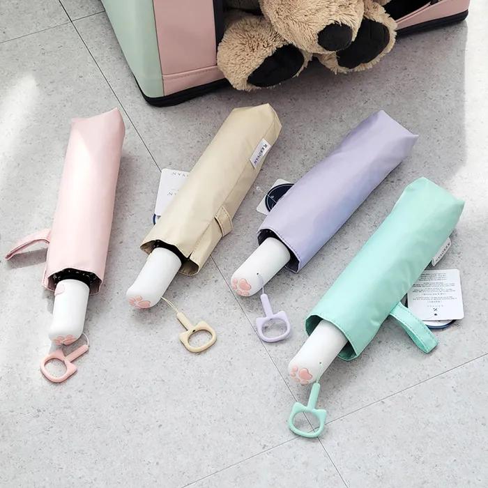 [당일발송]크로반 경량 3단자동 양산 UV암막 kitten KR29