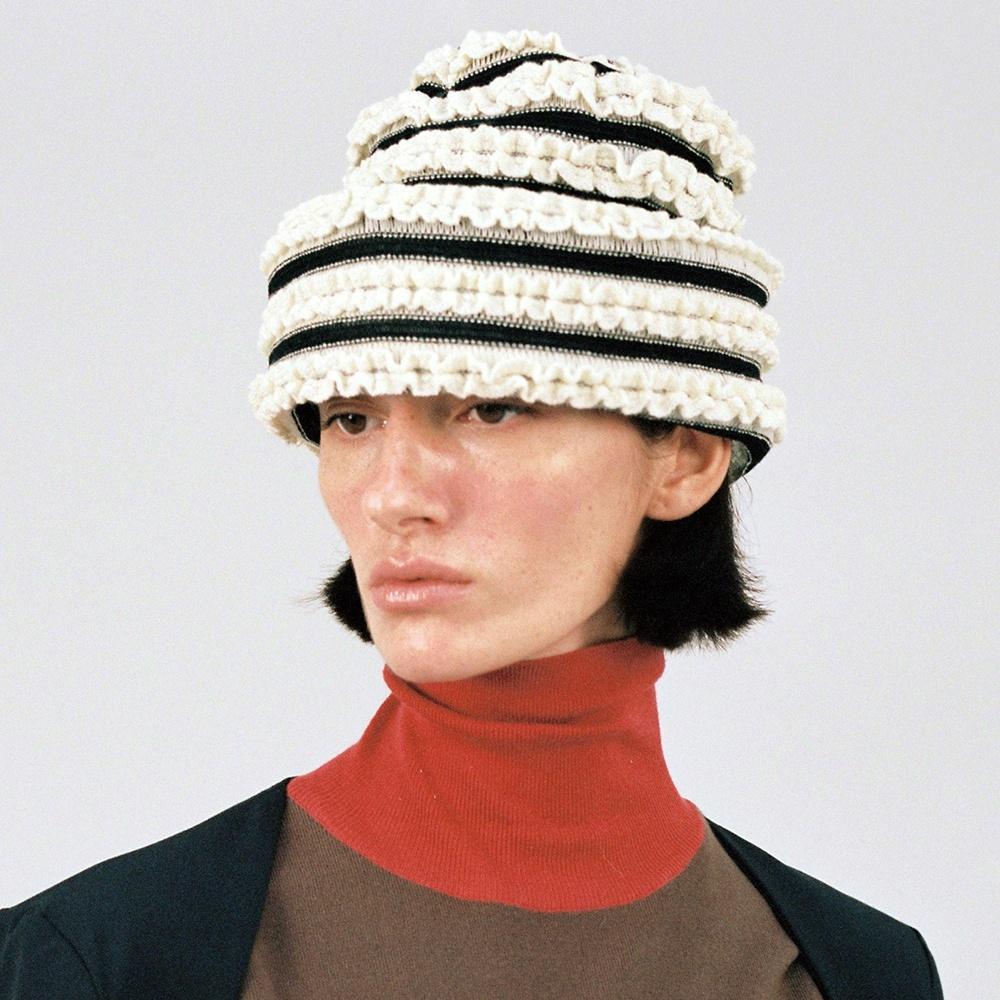 SUGARLOAF HAT_STRIPE CREAM
