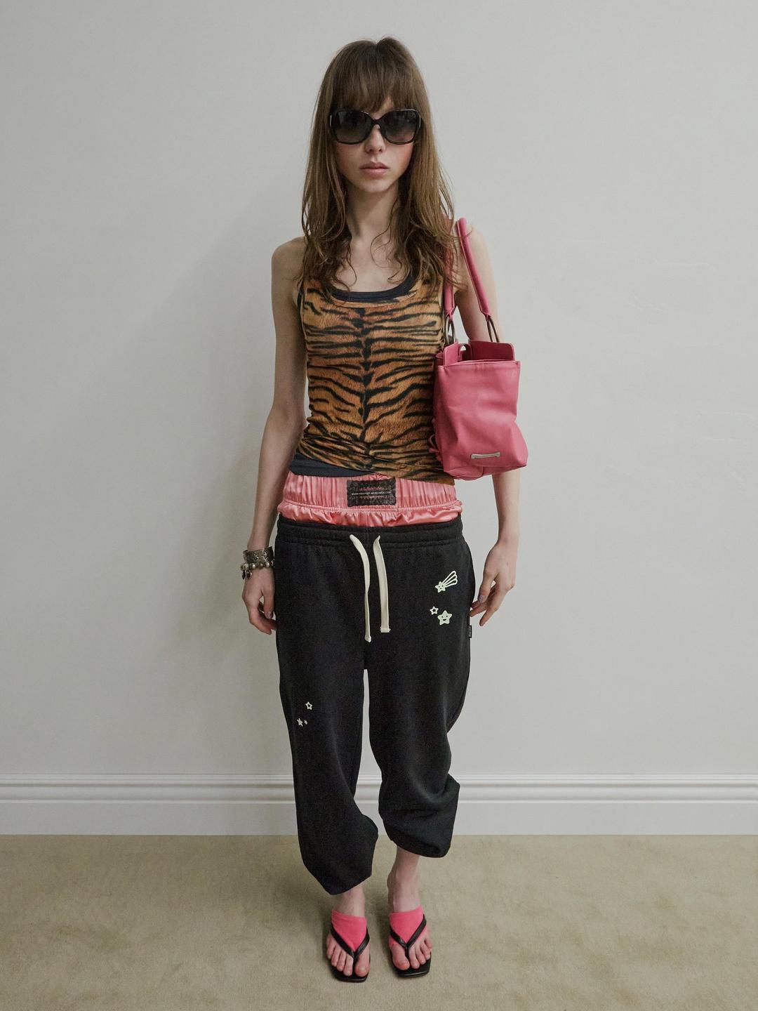 Glow In The Dark Sweatpants Black