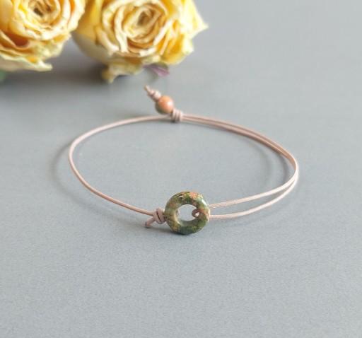 다채多彩로운 행운 매화석링 매듭 실팔찌