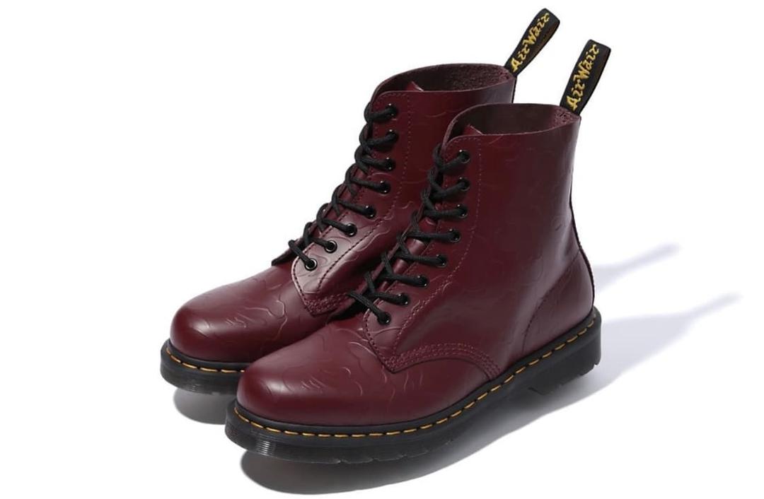 닥터마틴 x BAPE 콜라보 1460 체리레드 새상품 | 후루츠패밀리