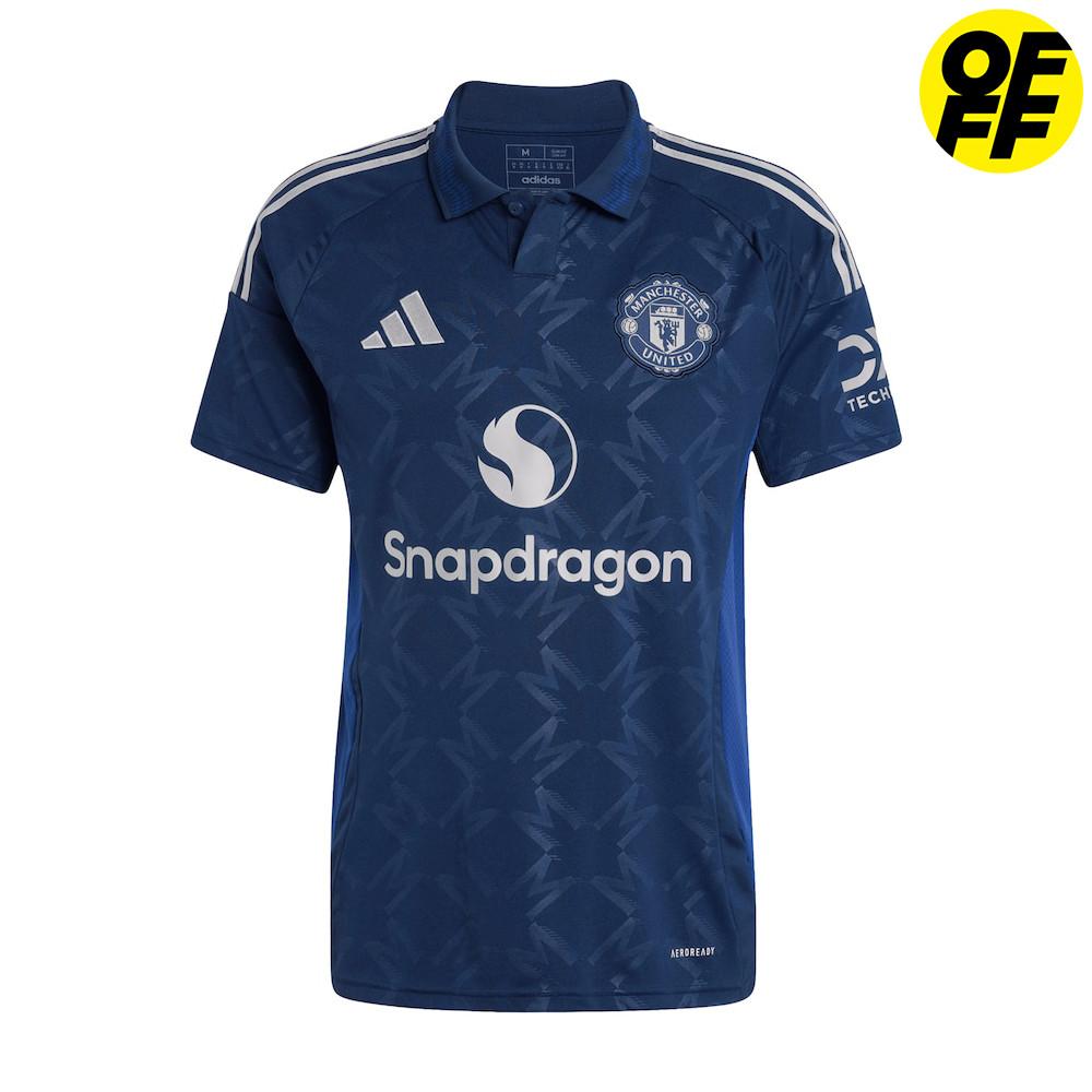 맨체스터 유나이티드 (맨유) 어웨이 유니폼 저지 24/25 선수 마킹 패치 IU1390