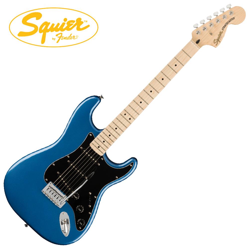 기타 사면 앰프가 백원!! Squier 스콰이어 일렉기타 Affinity Stratocaster MN Lake Placid Blue(037-8003-502)