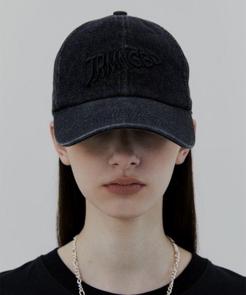 TRMNGBD Ball Cap [ Black Denim ]