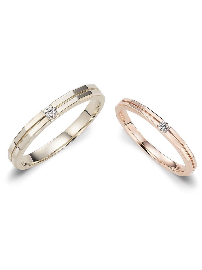 14k 18k Couple Ring - Angra [안드라 커플링]