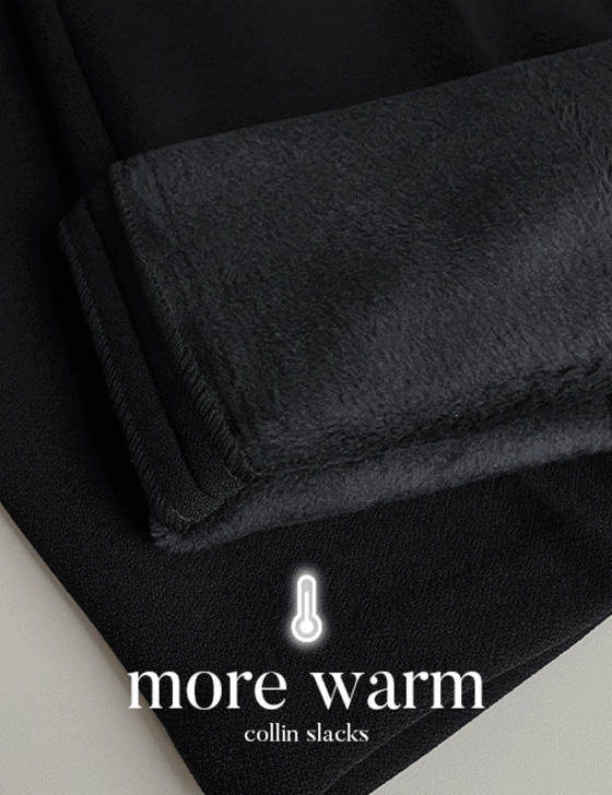 [5만장돌파] [LIKEMENT] 콜린 융 히든밴딩 일자 슬랙스 (SL) (한겨울ver.)