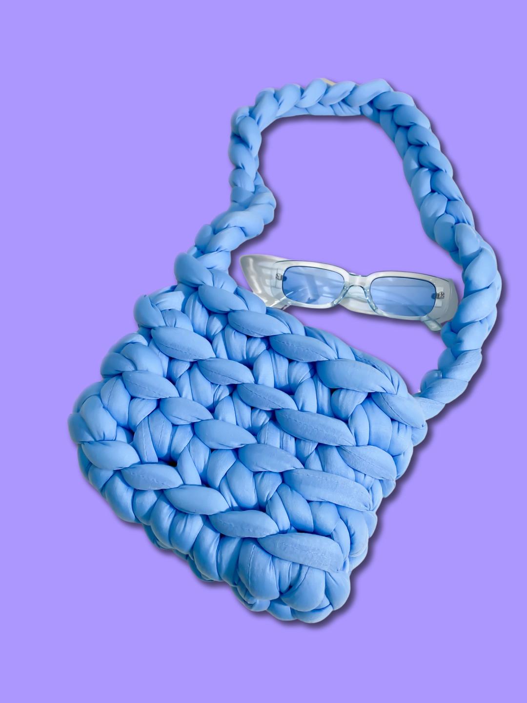CHUNKY KNIT SHOULDER BAG