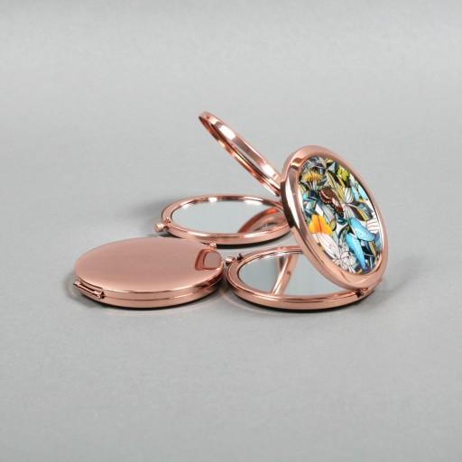 🌸rose-gold🌸천연자개 손거울