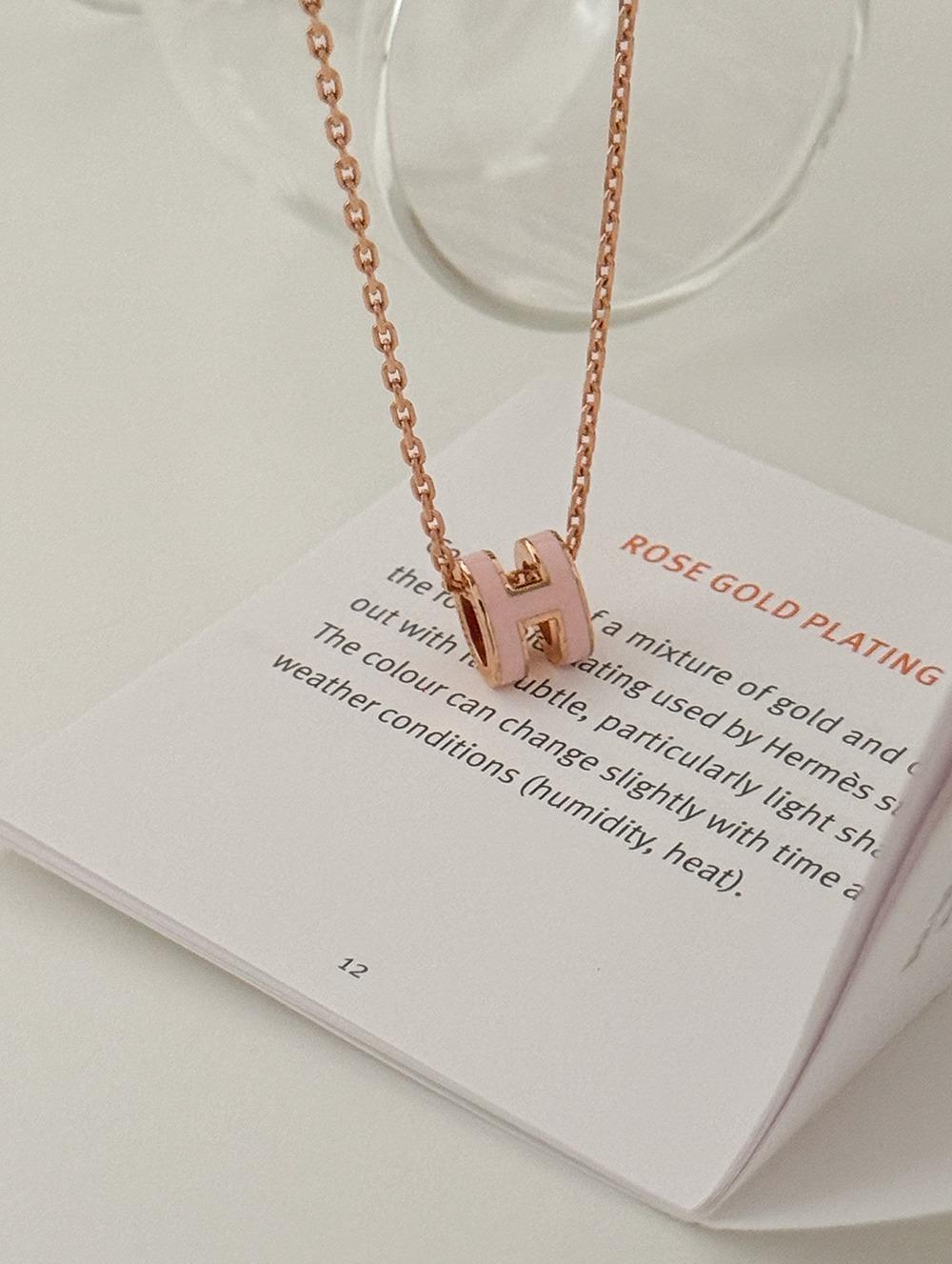 HERMES Pop H mini rose gold & pink