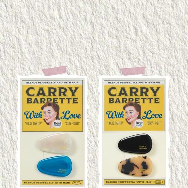 Carry Barrette Pebble Hair Clip Set