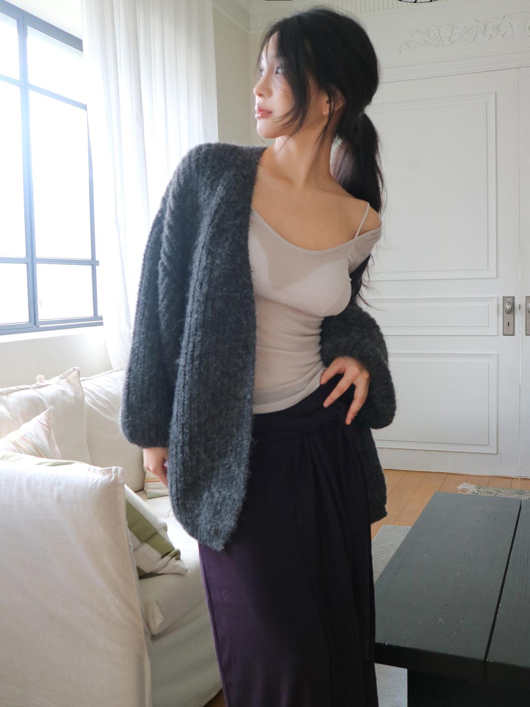 Balloon Cardigan (5color)