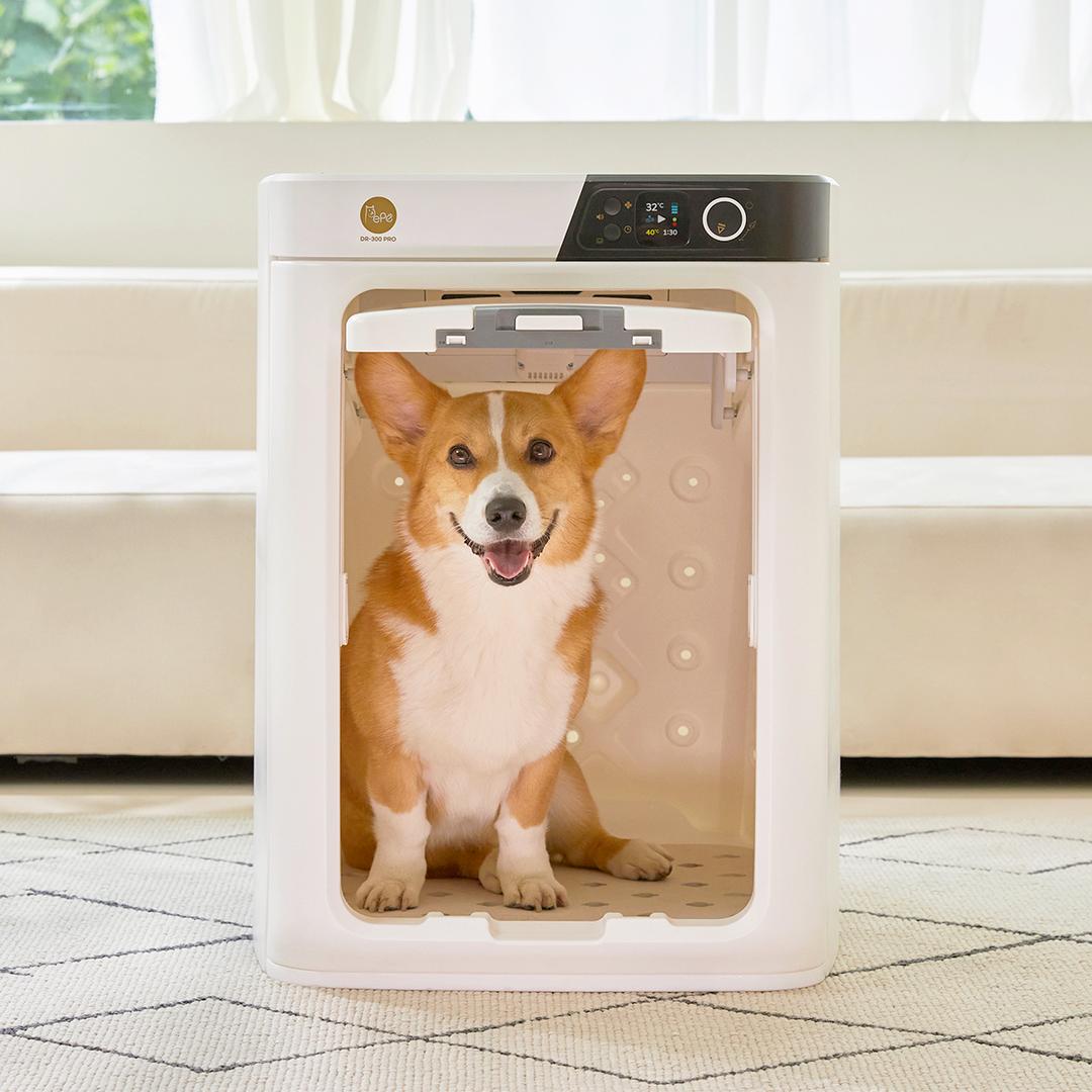 페페 업그레이드 중형견용 펫드라이룸 DR-300PRO 강아지 고양이 애견