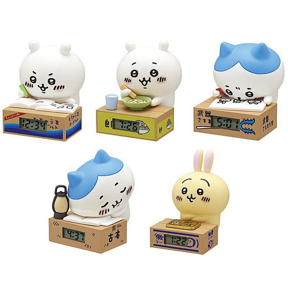 치이카와 캐릭터 시계 가챠 피규어 탁상시계