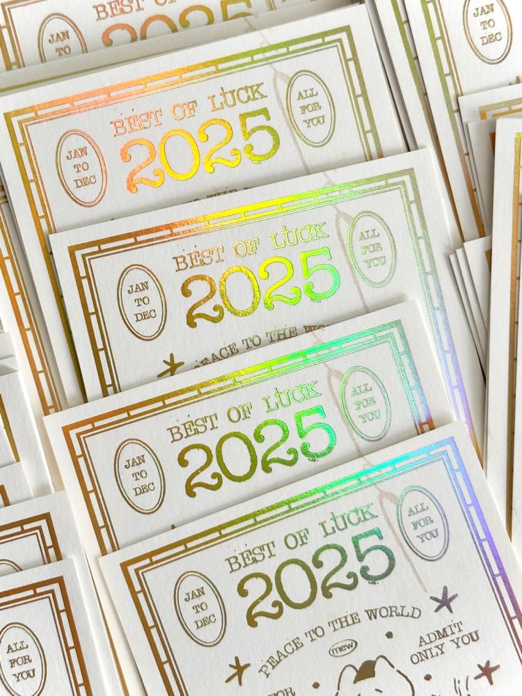 [20시오픈][mewmewbeam 2025 LUCKY TICKET