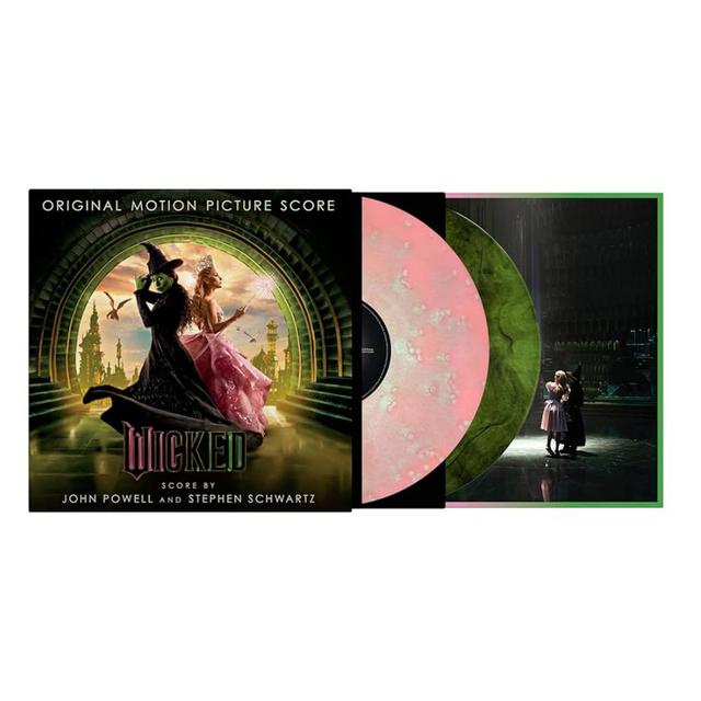 LP 위키드 Wicked OST Cloudy Pink Galaxy Green