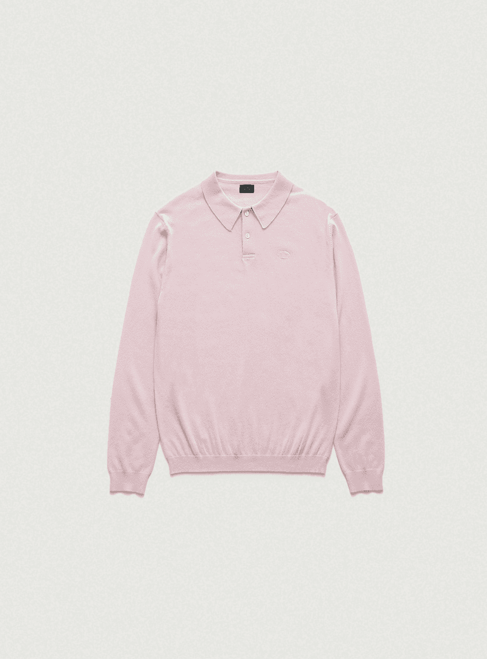 Oversized Cashmere Wimblyn Knit Polo Shirt_Pink [9월 말 순차 배송]