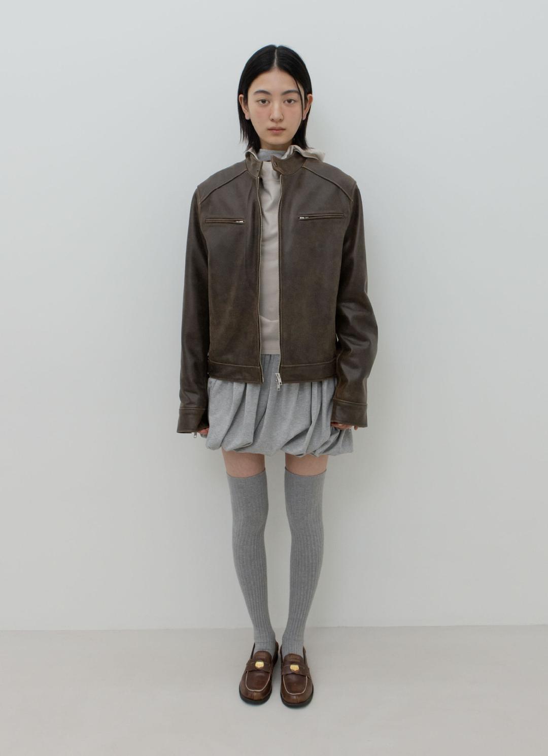 [Limited] 25FW VINTAGE RIDER JACKET / GRAIN