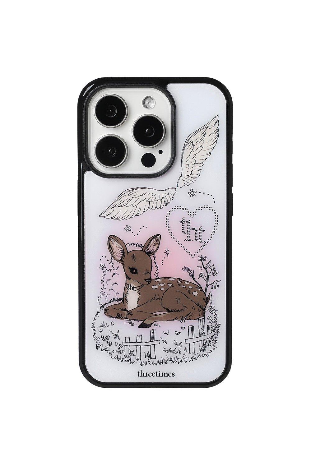 Sleepy bambi iphone case