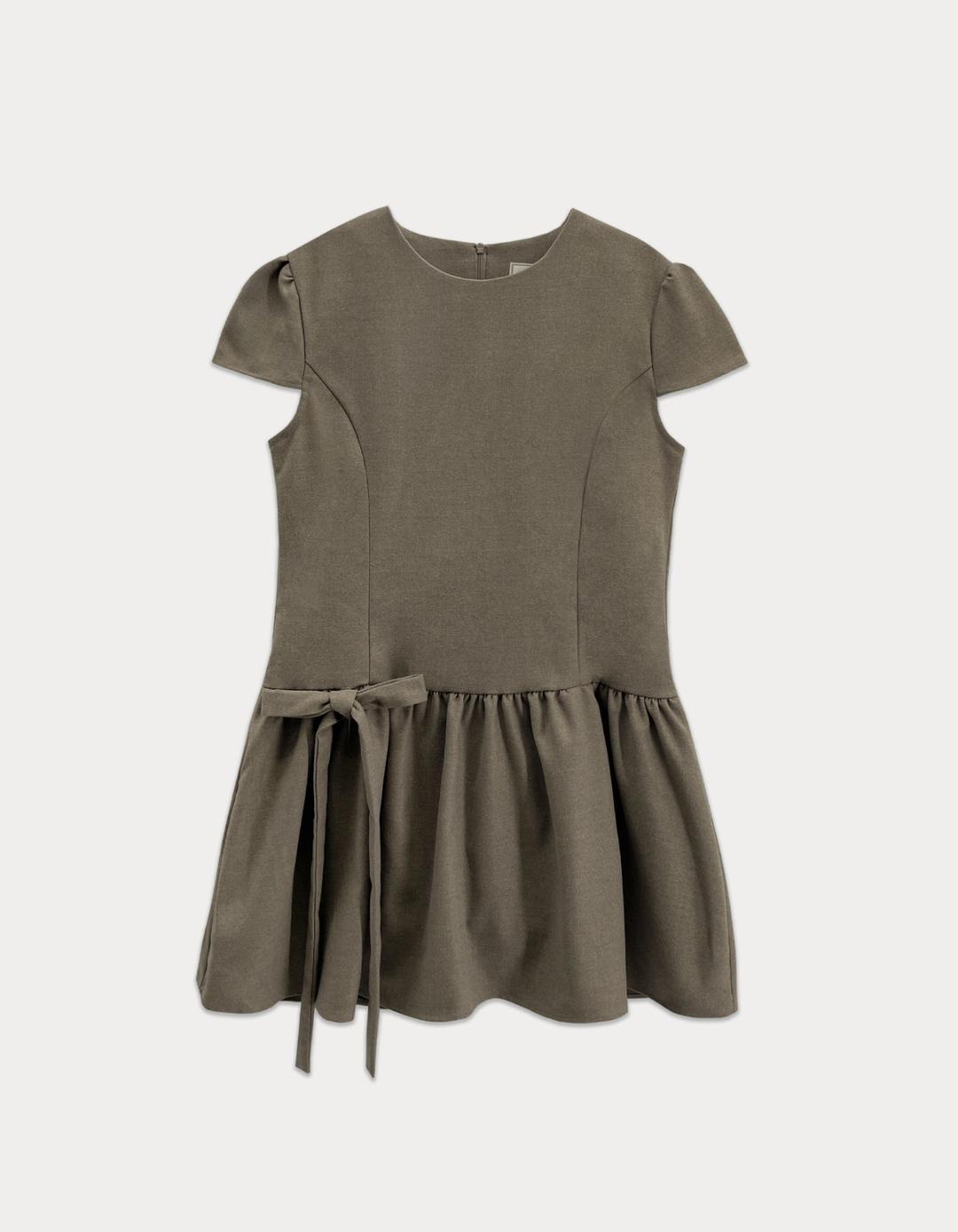 4th / Viola Mini Dress - Brown