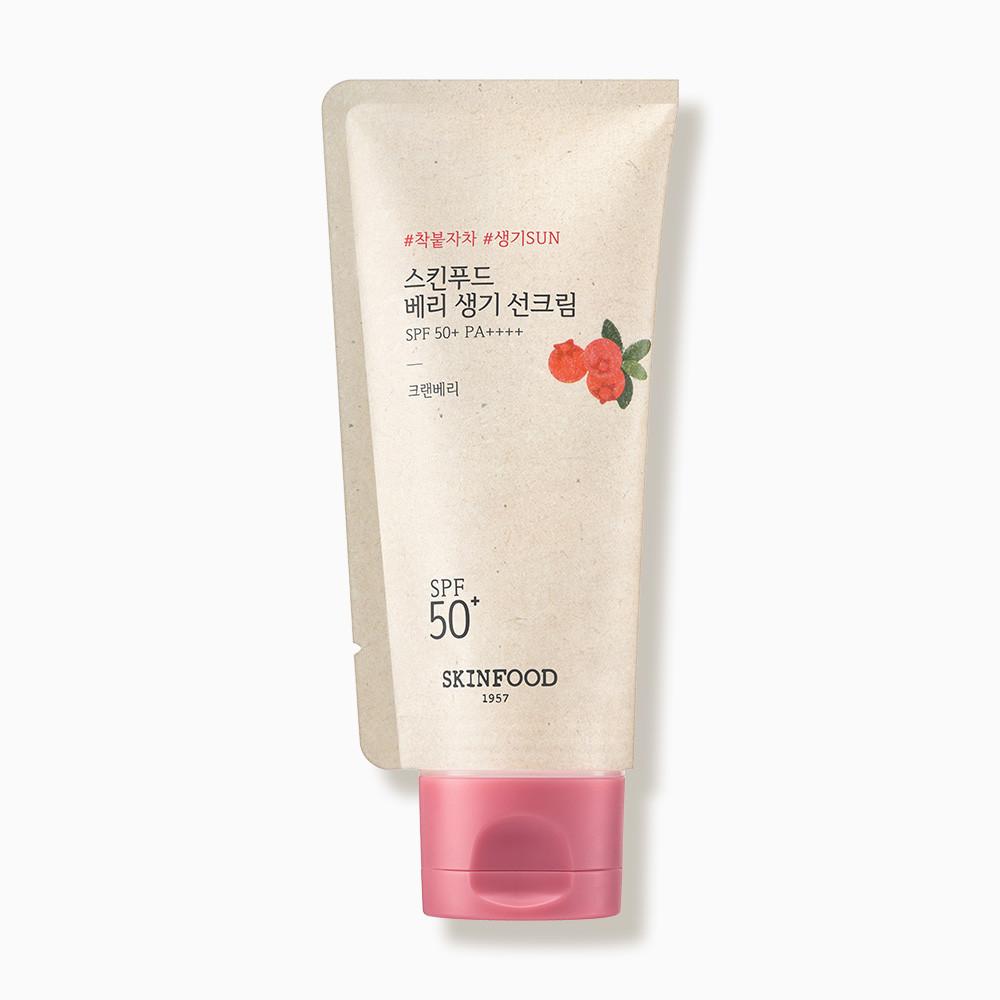 [스킨푸드] 베리 생기 선크림 50ml SPF50+ PA++++
