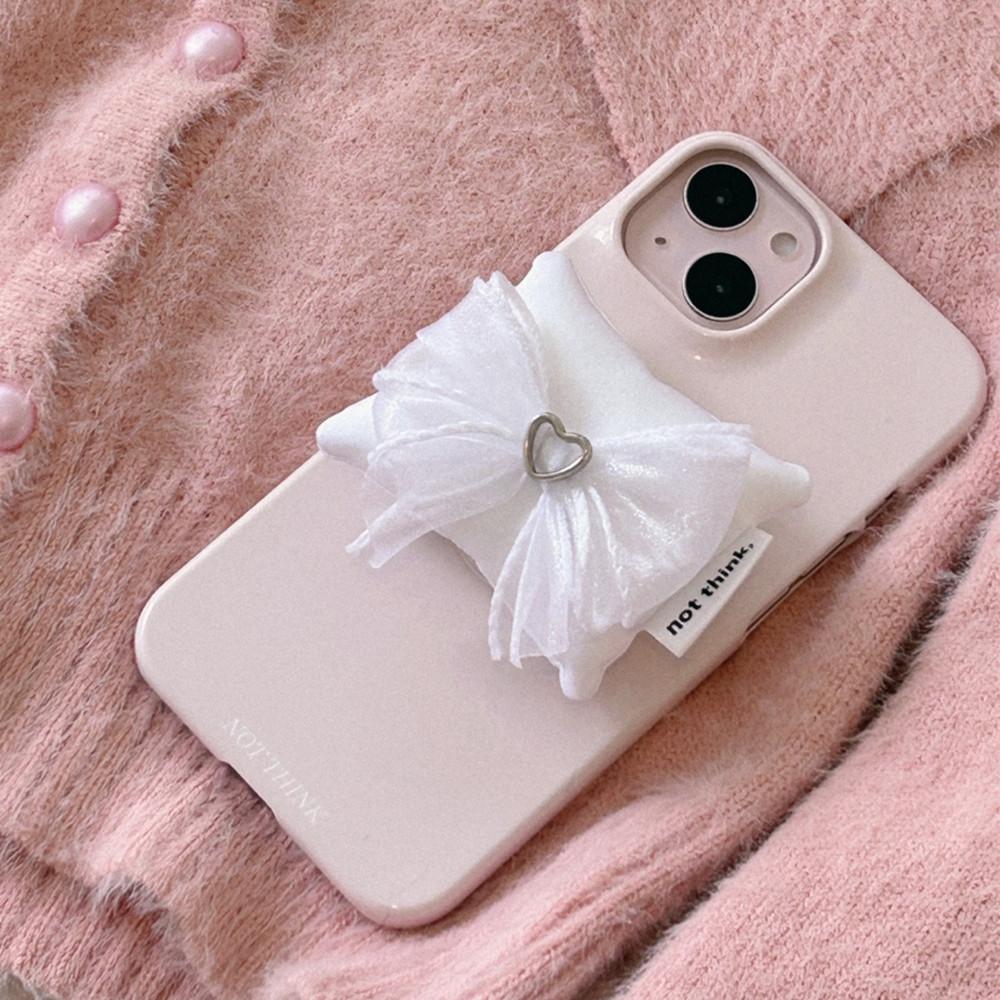 낫띵크 누드핑크 심플 하드케이스(유광)