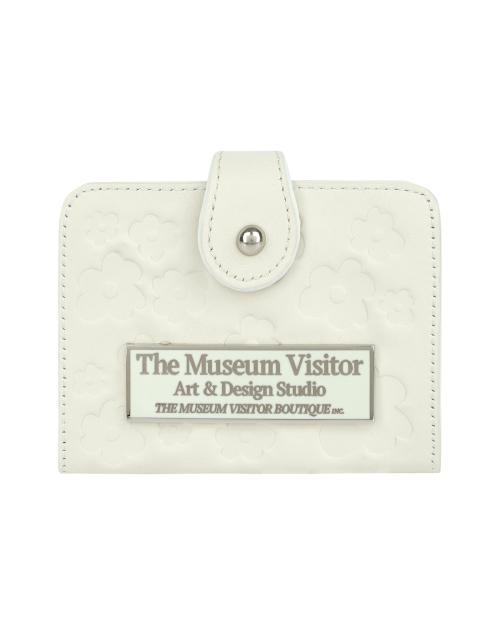 FLOWER ACCORDIAN WALLET (WHITE)
