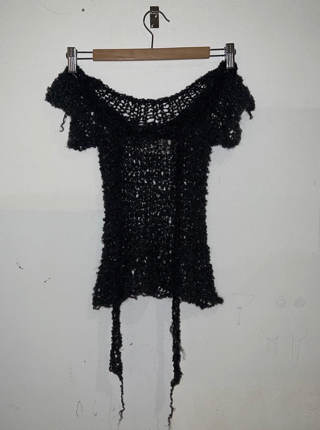 Charcoal Tee - Black XS/S