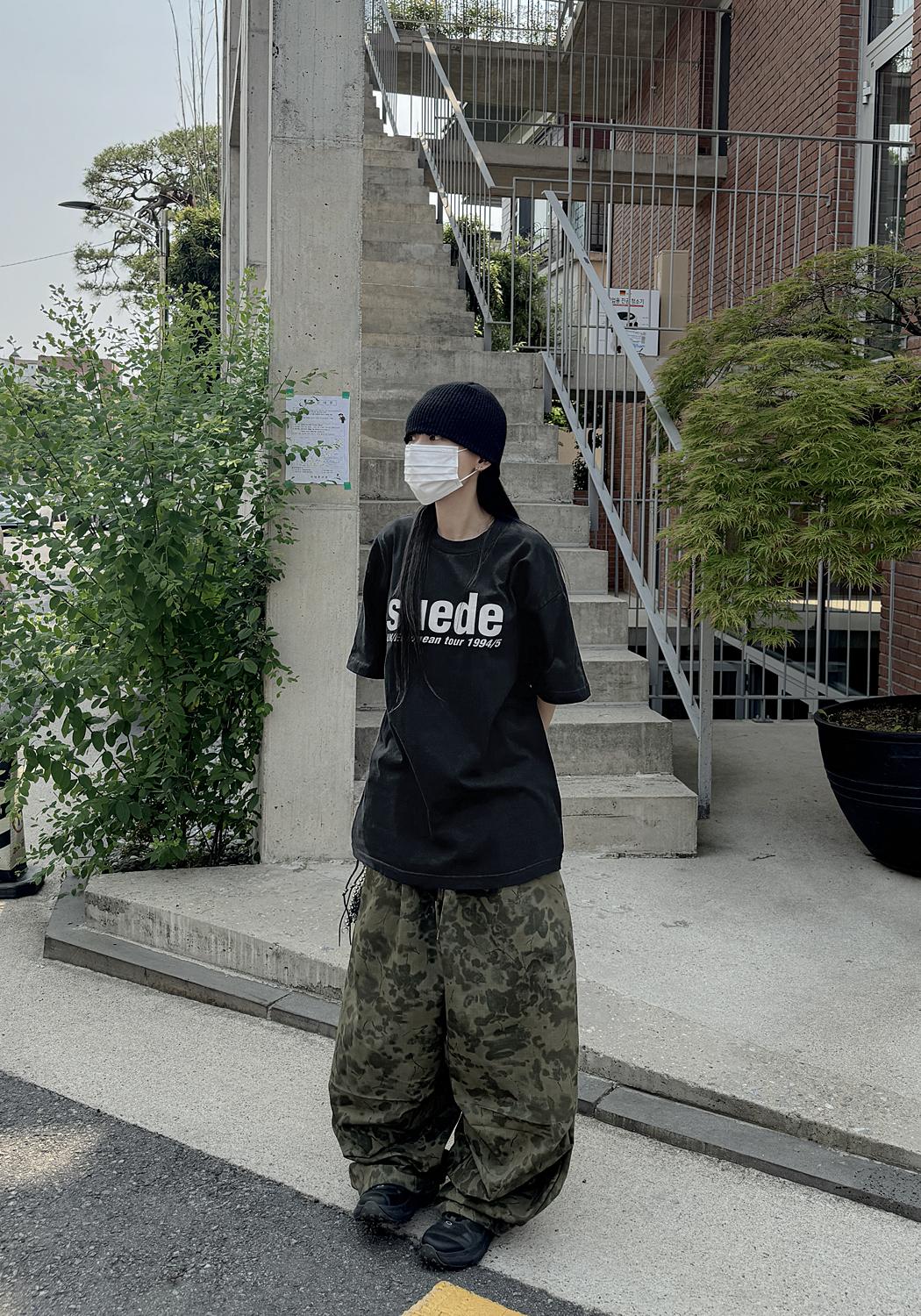 로플로 [UNISEX] Desert 립스탑 벌룬팬츠