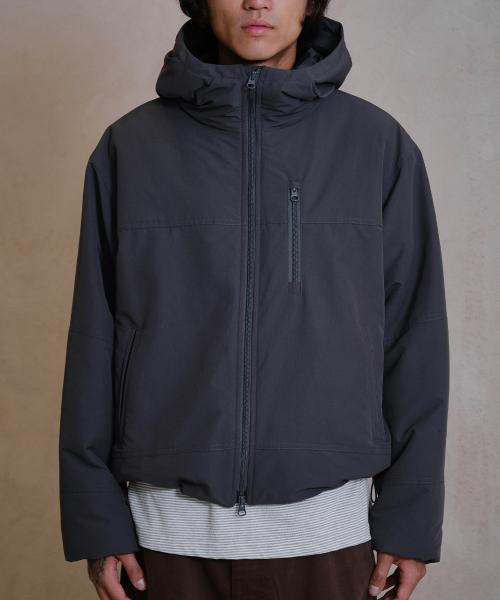 LOOSED LIGHT PADDED JACKET (CHARCOAL)