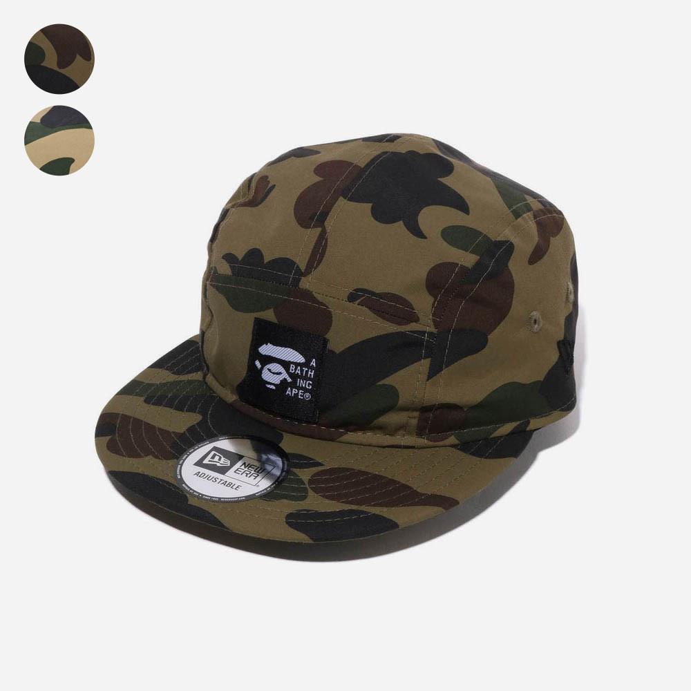 [관세포함] 베이프 x 뉴에라 퍼스트 카모 라벨 제트 캡 모자