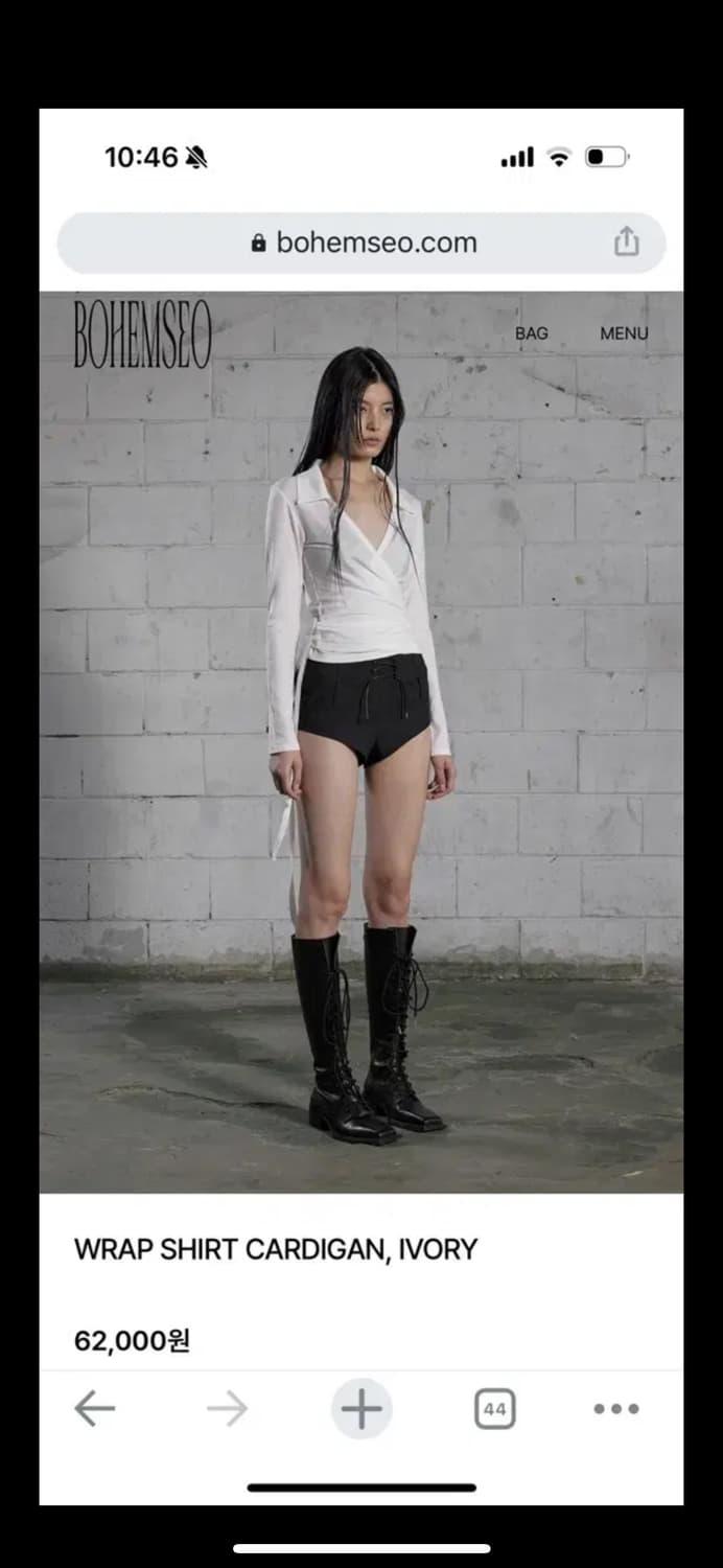 보헤미안서울wrap shirt cardigan | 후루츠패밀리