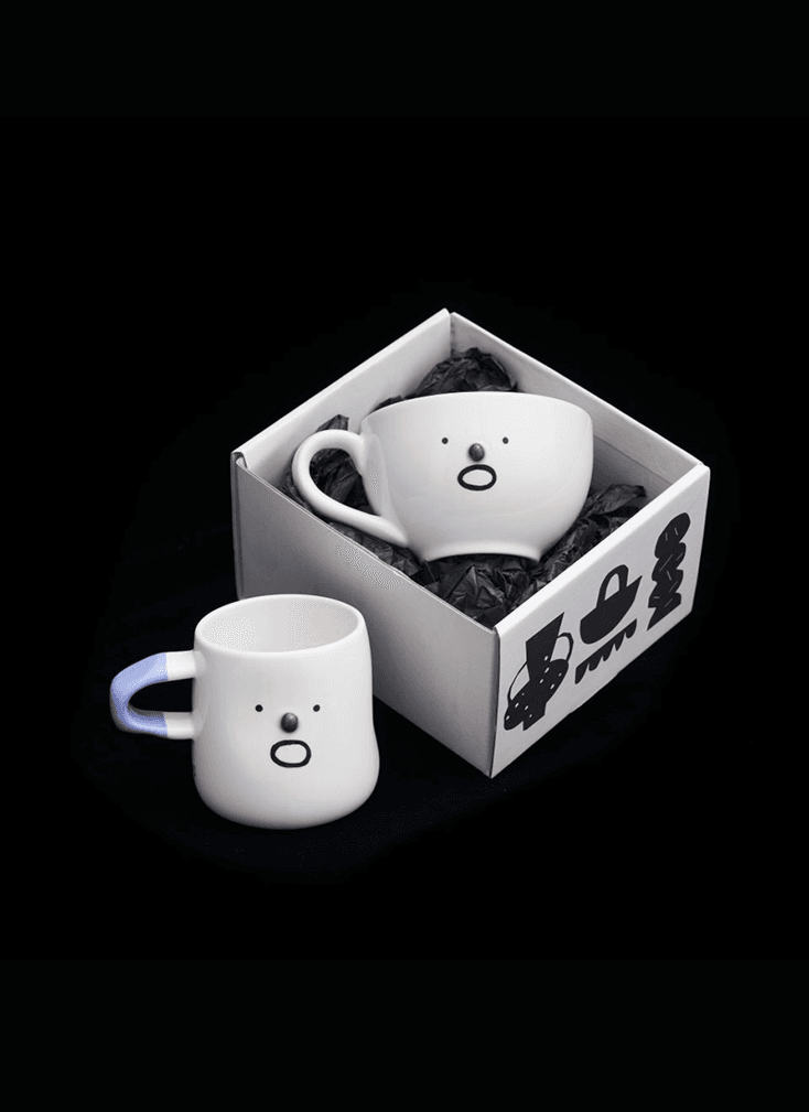 [Gift SET][스튜디오핸즈] 코몽이 머그컵/라떼컵