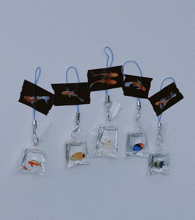 알록달록 물고기 키링