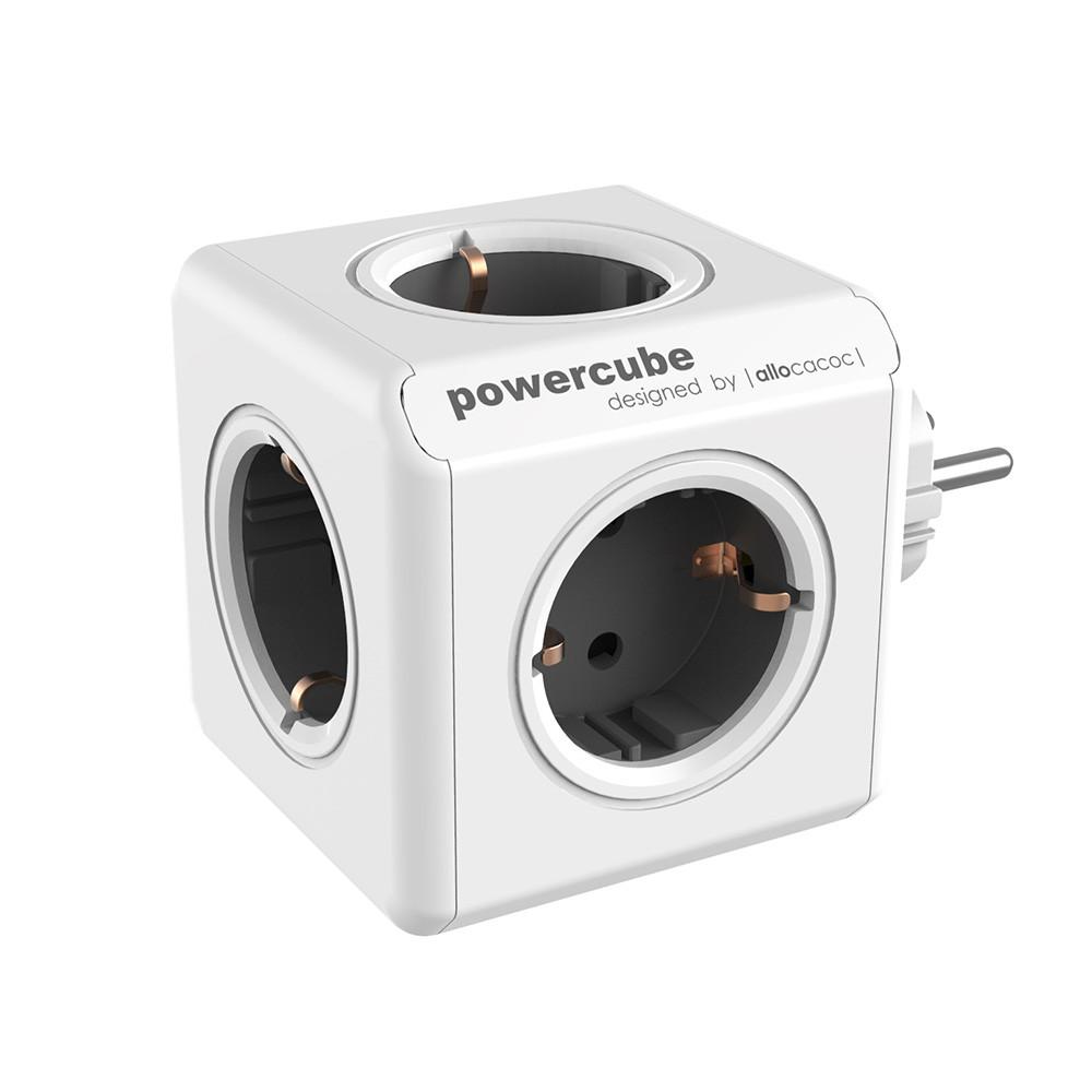 파워큐브V1 고용량 멀티탭 5구 오리지널 화이트 디자인 콘센트 인테리어 예쁜 멀티코드