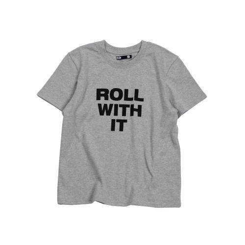 Roll With It T-Shirt Grey Small Fit