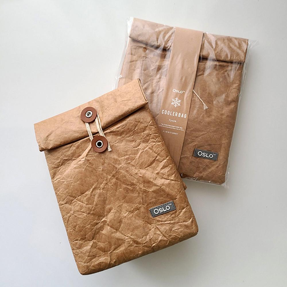 빈티지 보온보냉 런치백 피크닉 가방 샐러드 직장인 도시락 캠핑 오슬로 보냉백 쿨러백