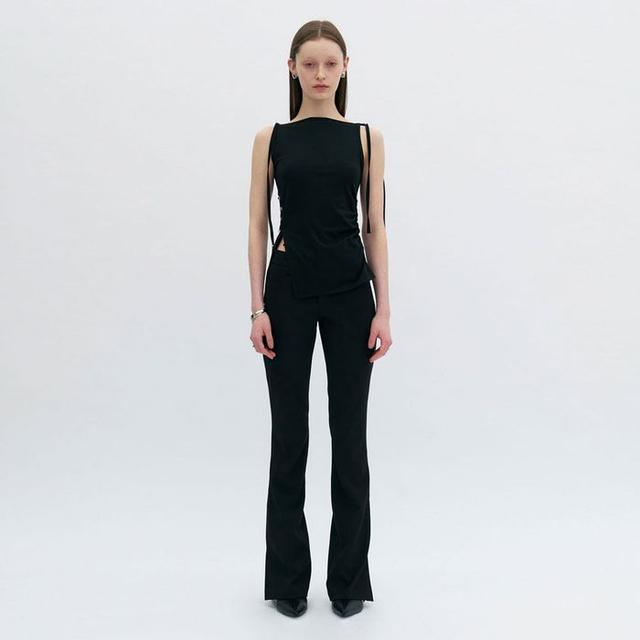 [29CM 단독][5차 리오더] Slick Flare Pants (Black)