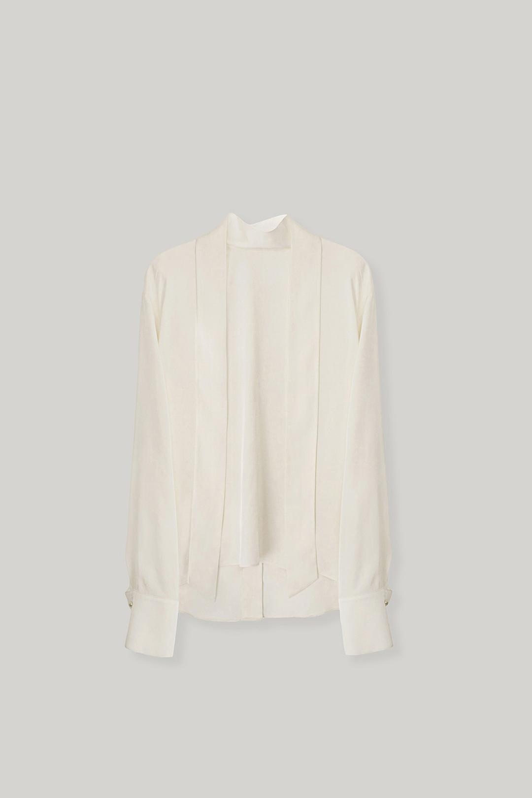 3RD / Louis Tie Blouse (Cream)