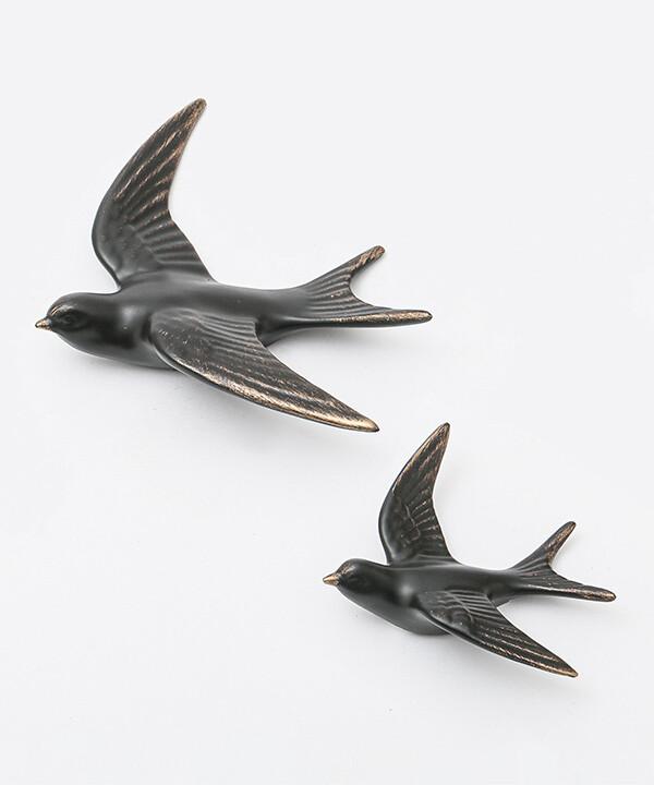 bird hanging objet (black)