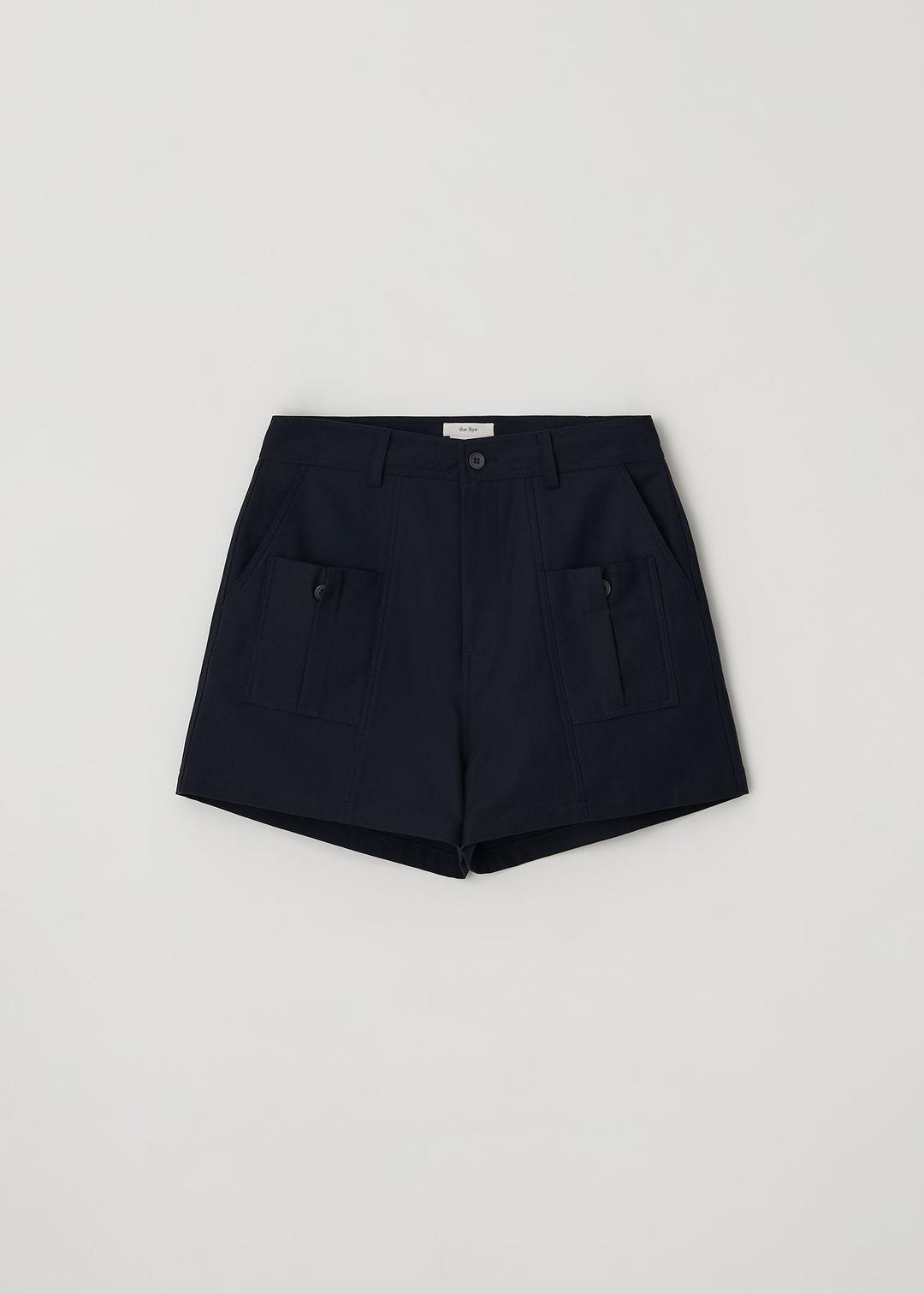 [6/26 예약배송] Pocket Half Pants(Navy)