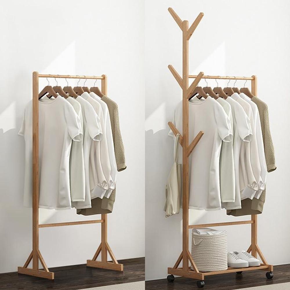 스탠드옷걸이 행거 이케아 이동식 우드 원목 미니 옷 행거