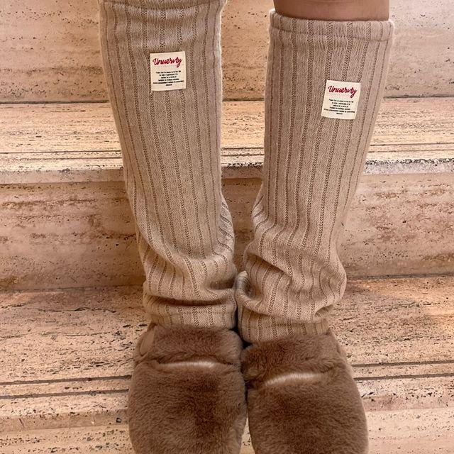 [빈티지/추천] 골지니트 레그워머