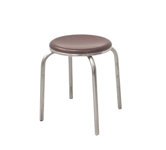 Bhappin Stainless Wood Stool 2type