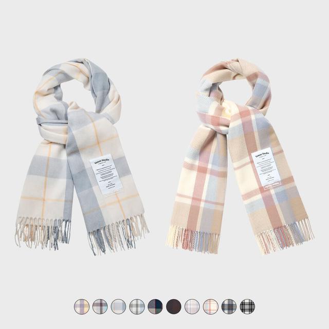 파인딩 체크 머플러 (10컬러) Finding Check Muffler (10color)