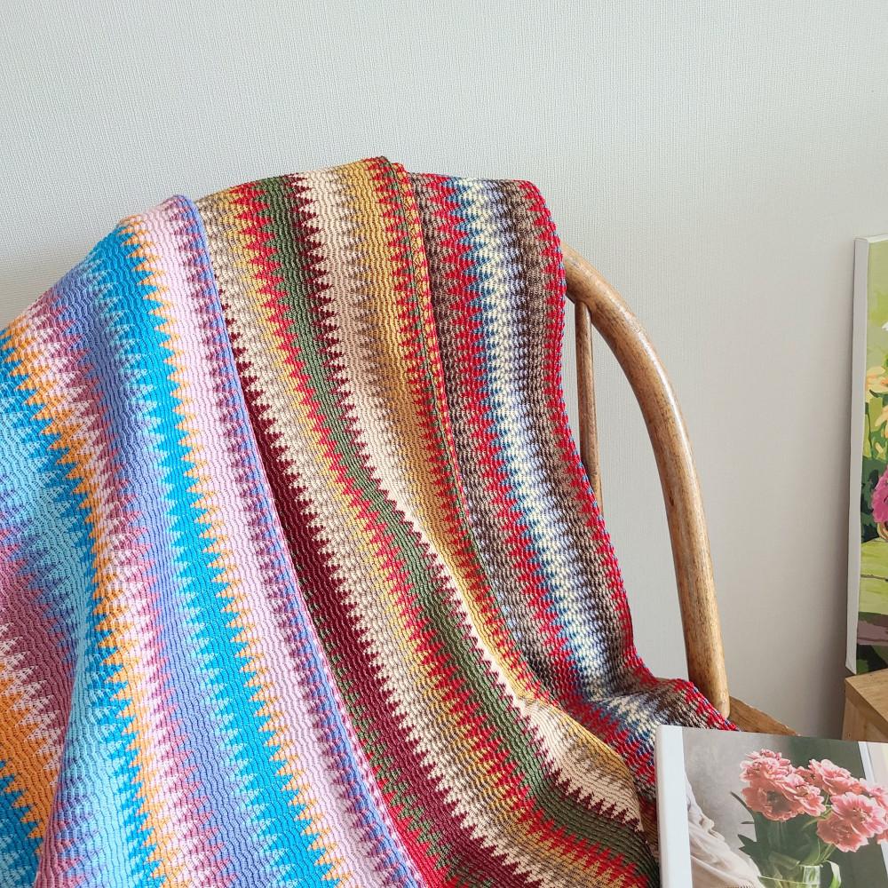 에스닉 캠핑담요 여름블랭킷 감성 피크닉담요 차박이불 다용도커버