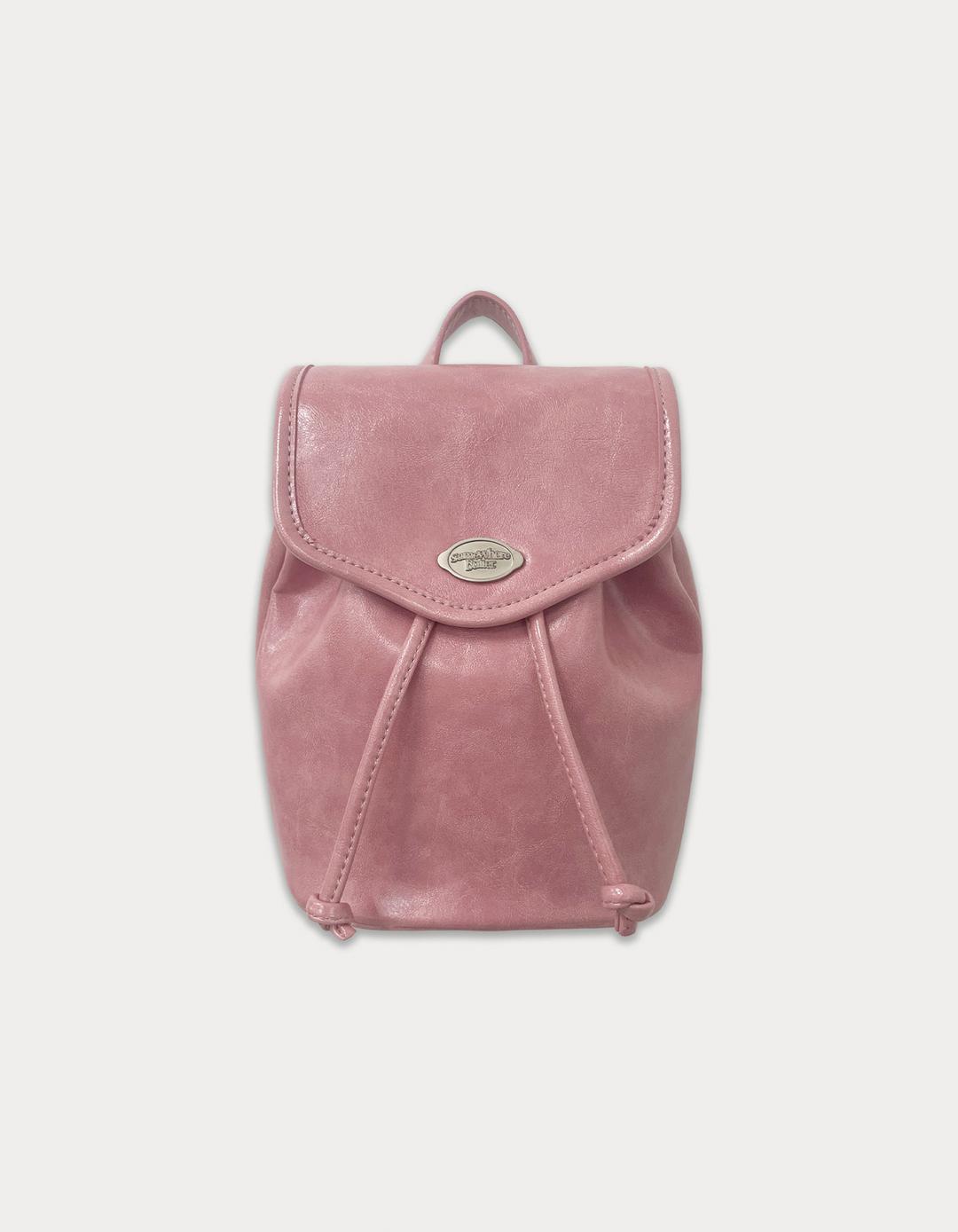 [Release 15%] Mini fle backpack - pink