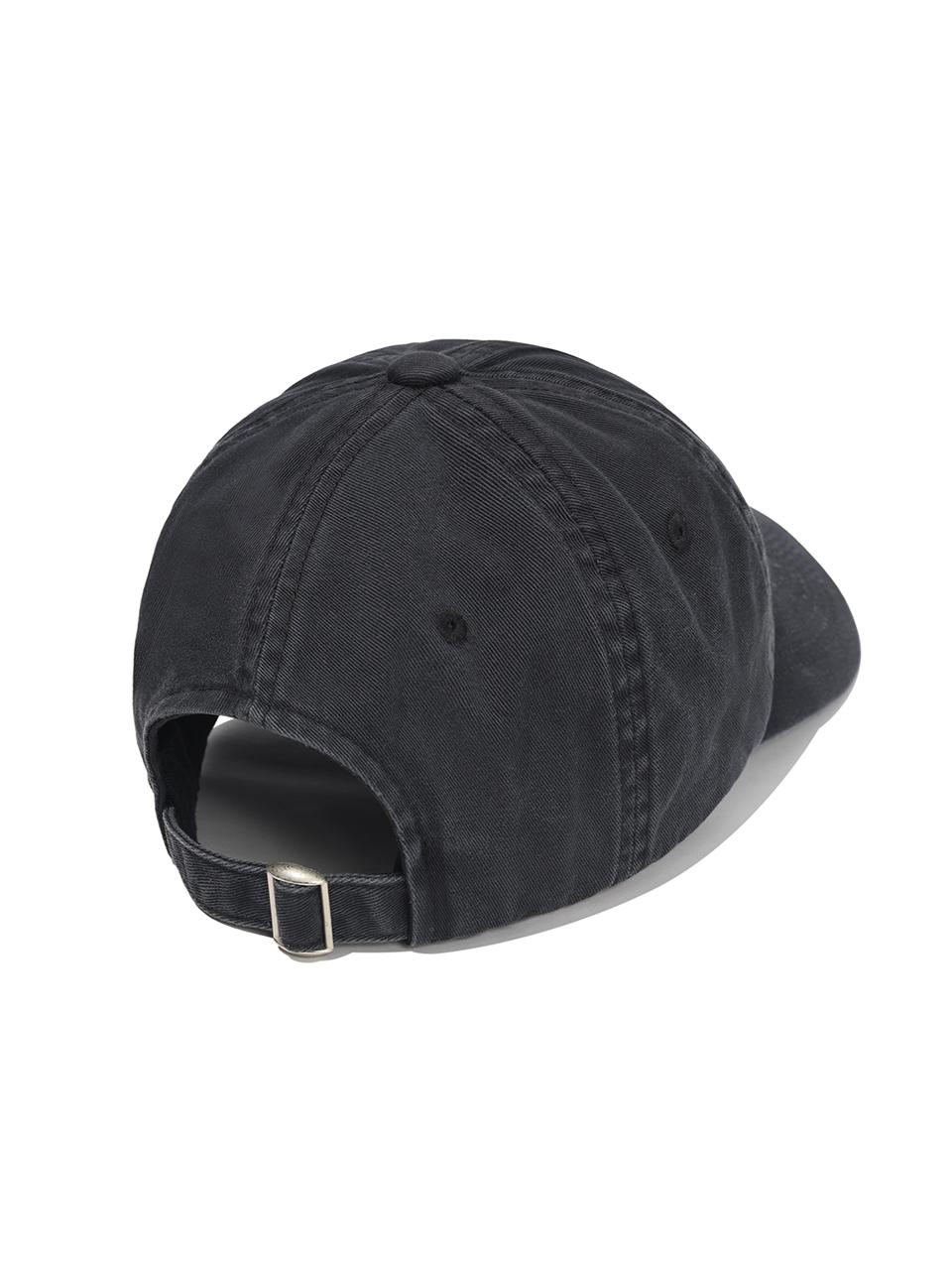 SP 스몰 로고 피그먼트 볼캡-블랙