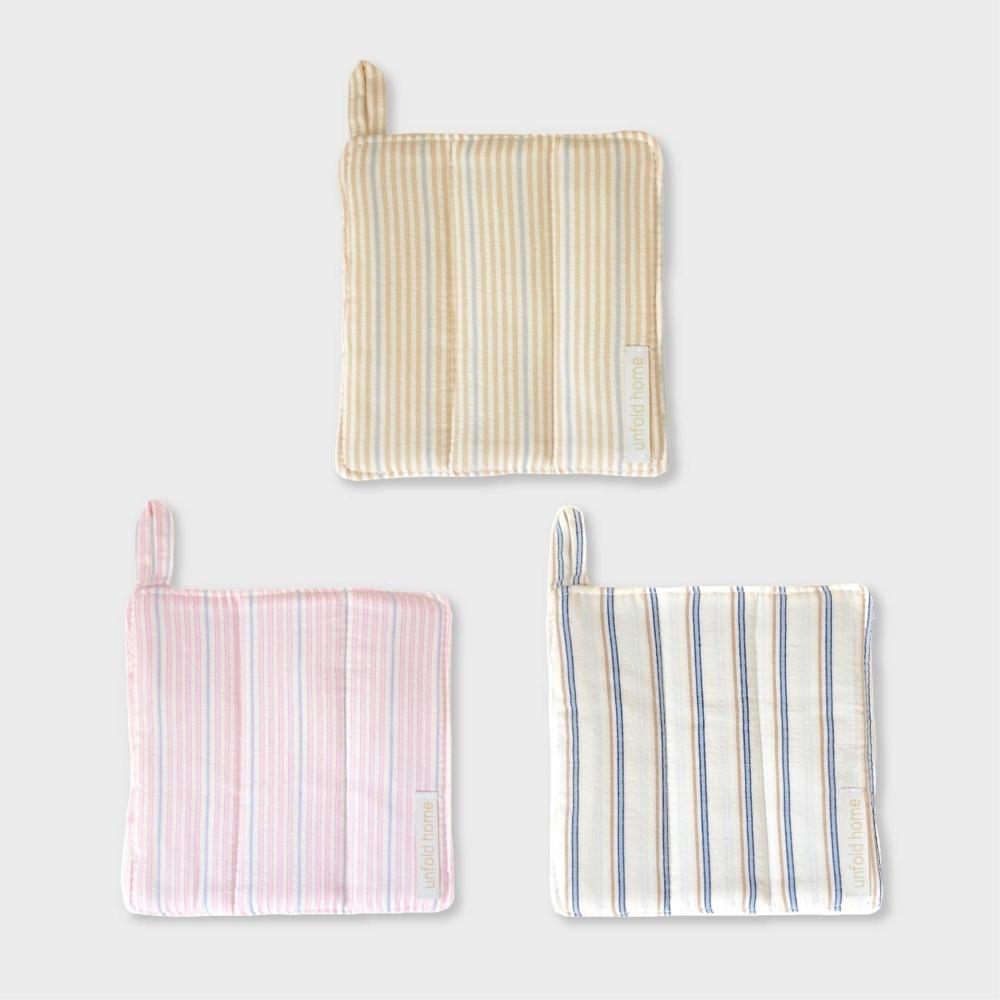 Stripe pot holder (3colors)