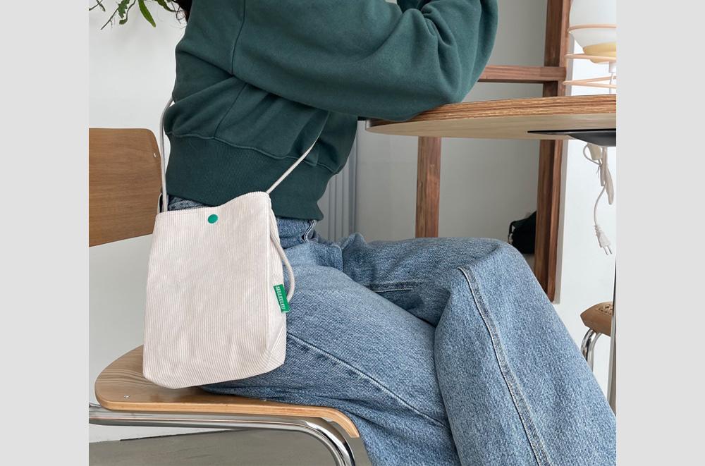 3차입고*[스르르] 코듀로이 크로스백 2가지색상