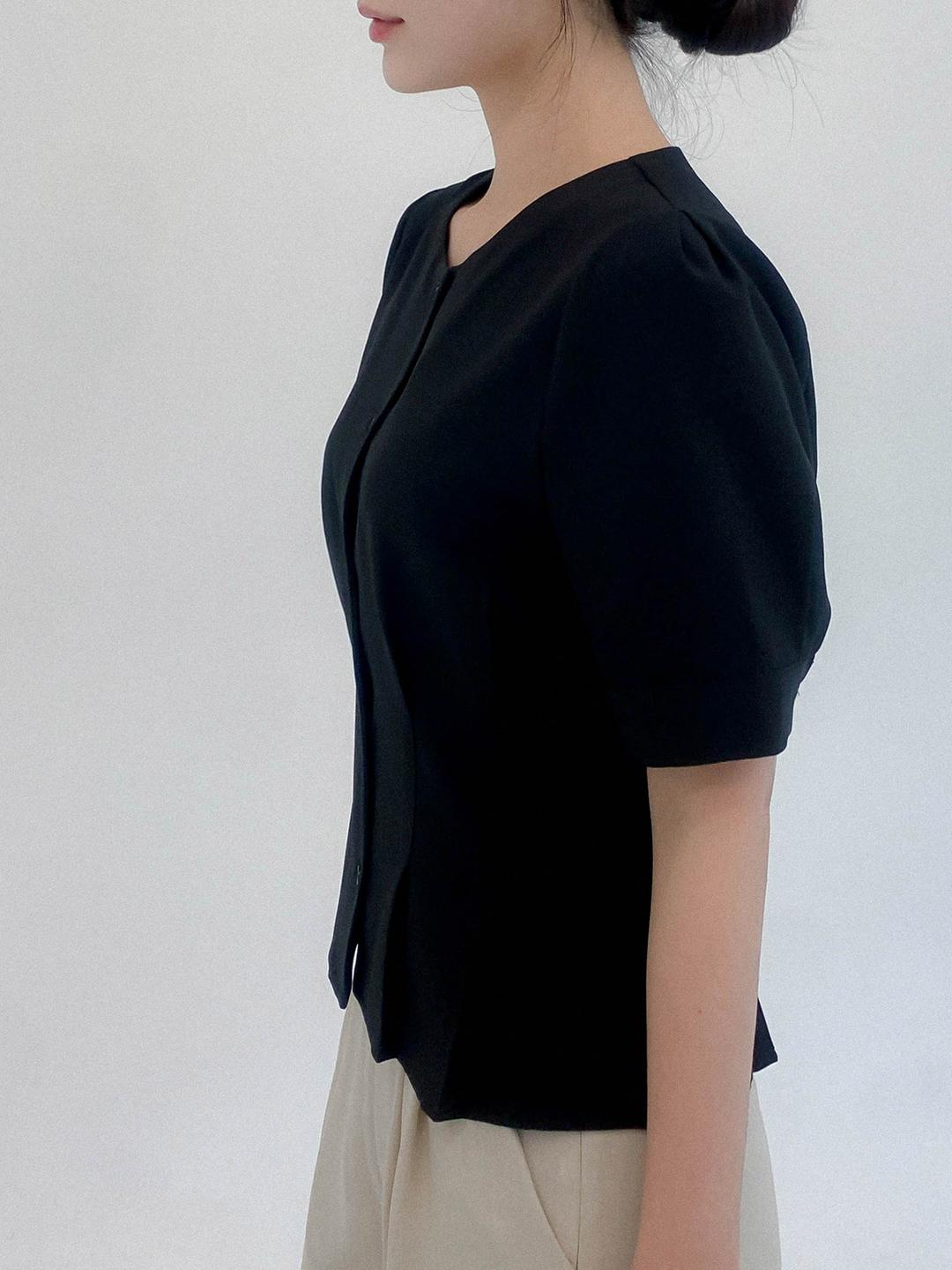 아워 자켓 블라우스